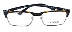 Armação para óculos de grau Vogue VO2805 W656 Metal e acetato marrom na internet