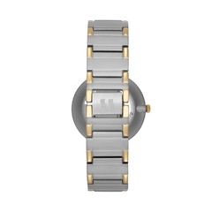 Relógio unissex analógico Seculus 24215 Prata e dourado - NEW GLASSES ÓTICA