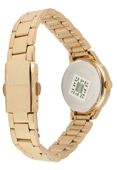 Relógio feminino analógico Lince LRGH034L Pequeno dourado na internet