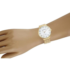 Relógio analógico feminino Seculus 77050 Dourado - comprar online