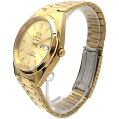 Relógio analógico automático masculino Orient 469WC2F C1KX Dourado na internet