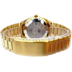 Relógio analógico automático masculino Orient 469WC2F C1KX Dourado - NEW GLASSES ÓTICA