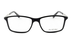 Armação para óculos de grau Platini P9 3123 E094 Quadrada preta na internet