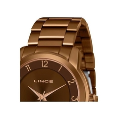 Imagem do Relógio analógico Lince LRB4590L N2NX Feminino cobre