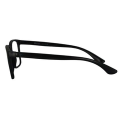 Armação para óculos de grau Tecnol TN 3071 H493 Quadrada preta - NEW GLASSES ÓTICA
