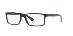 Armação para óculos de grau Tecnol TN 3072 H497 Quadrada azul e preto na internet