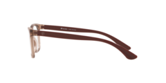 Armação para óculos de grau Tecnol TN 3073 H502 Quadrada vinho - comprar online