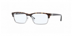 Armação para óculos de grau Vogue VO2805 W656 Metal e acetato marrom - NEW GLASSES ÓTICA