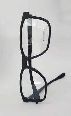 Armação para óculos de grau Jean Monnier J8 3187 G727 Preto fosco
