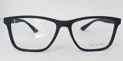 Armação para óculos de grau Jean Monnier J8 3187 G727 Preto fosco - comprar online