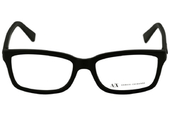 Armação para óculos de grau Armani exchange AX3022L 8078 preta quadrada - NEW GLASSES ÓTICA