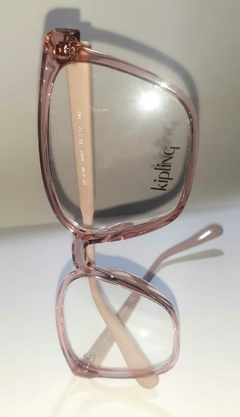 Armação para Óculos de Grau Kipling KP 3156 K487 Acetato Rosa Translúcido na internet