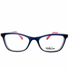 Armação para óculos de grau Kipling KP3107 H282 Azul e vermelho - comprar online