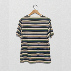 Camiseta Slim - Listrado - OPSPS/Marinho/Preta - comprar online