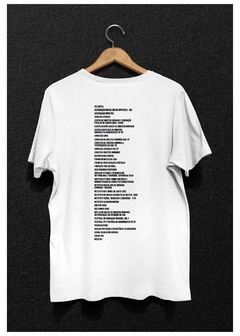 Camiseta Slim - Imagine a dor adivinha a cor - Branca - comprar online