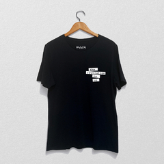 Camiseta Slim- The Revolution Preta