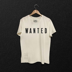 Camiseta Slim - Wanted Off White