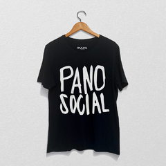 Camiseta Slim - Pano Social - Preta