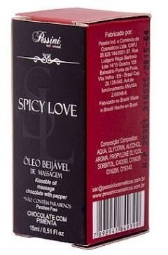 Gel Comestível Spicy Love 15ml