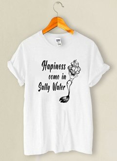 Camiseta Hapiness Come In Salty Water - comprar online
