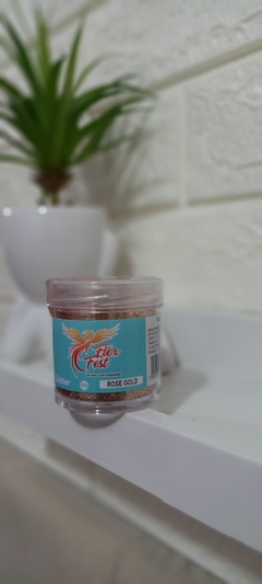 GLITER ROSE GOLD 25G