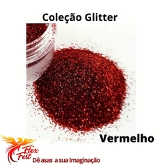 gliter vermelho comestivel