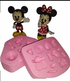 kit moldes turma do mickey 3d