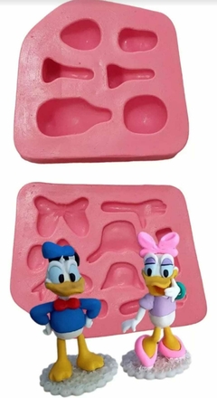 kit moldes turma do mickey 3d - comprar online