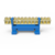 Borneira 12 polos com suporte para trilho DIN azul Enerbras SBTN-E12N - Voltele