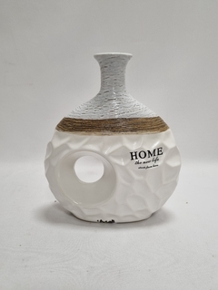 ART. EA1152 - ADORNO CERAMICA HOME 23CM - BULTO X 12 U