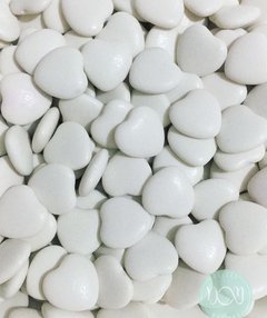 Corazón confitado Blanco x 500grs