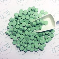 Pastillas rueditas Verdes x 500grs