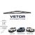 Palheta do limpador de Parabrisa Vetor Pvt 14D - Honda CRV, Jac J3, Nissan Xtrail - comprar online