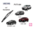 Palheta do limpador de Parabrisa Citroen C3, Honda Fit, New Fit, Peugeot 206