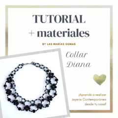 Collar Diana - Tutorial + Materiales