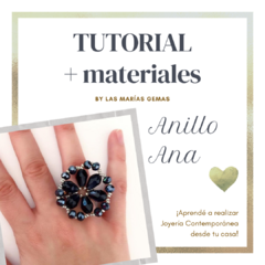 Anillo Ana - Tutorial + materiales