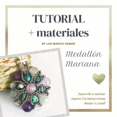 Medallón Mariana - Tutorial + Materiales