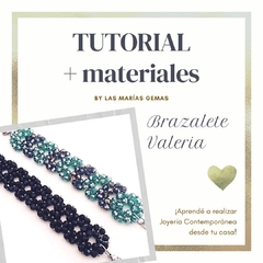 Brazalete Valeria - Tutorial + Materiales