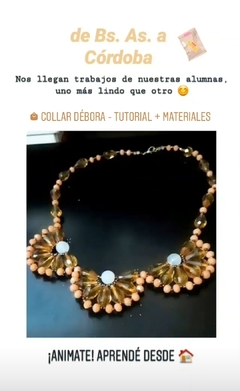 Collar Débora - Tutorial - comprar online