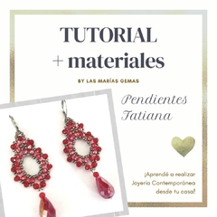 Pendientes Tatiana - Tutorial + Materiales