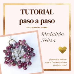 Medallón Felisa - Tutorial - comprar online