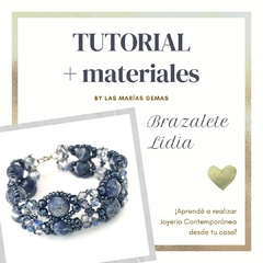 Brazalete Lidia - Tutorial + Material