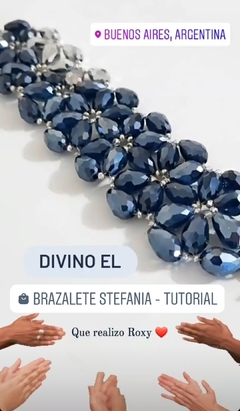 Brazalete Stefania - Tutorial en internet