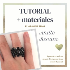 Anillo Renata - Tutorial + Materiales