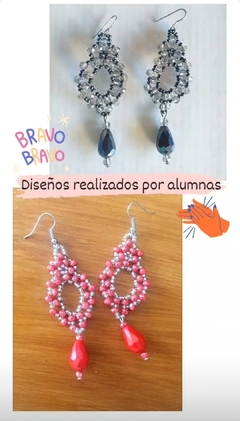 Pendientes Tatiana - Tutorial - comprar online