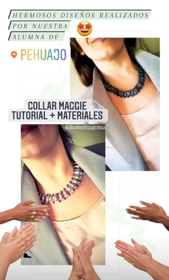 Collar Maggie - Tutorial en internet