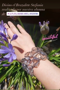 Brazalete Stefania - Tutorial - Las Marias Gemas