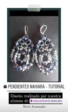 Pendientes Nahiara - Tutorial + Materiales - comprar online