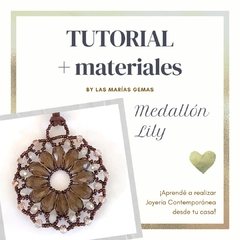 Medallón Lily - Tutorial + Materiales