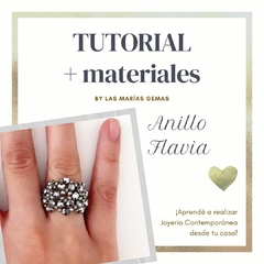 Anillo Flavia - Tutorial + Materiales